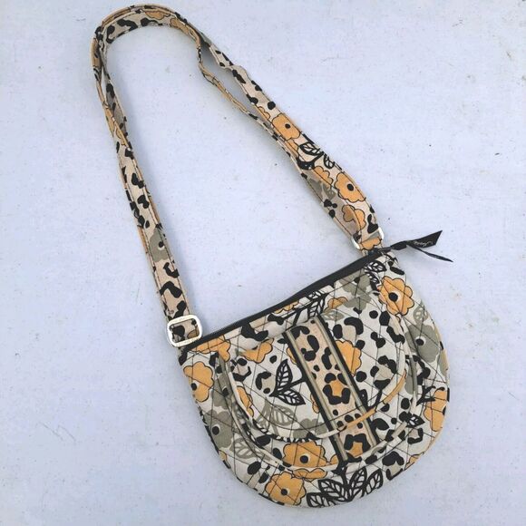 Vera Bradley Lizzy Crossbody Purse Handbag Go Wild - Picture 2 of 16